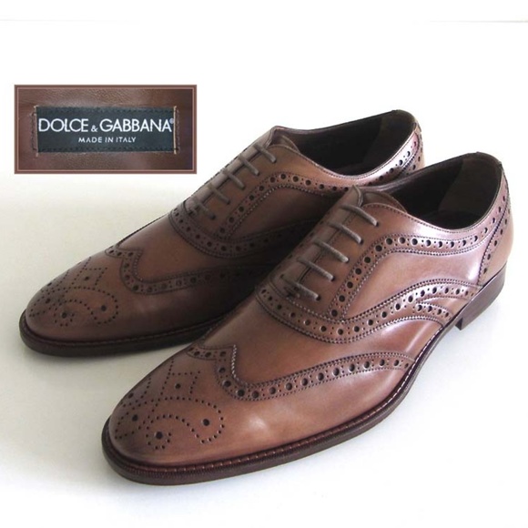 Dolce & Gabbana Other - DOLCE GABBANA brogue wingtip  shoes 8.5 / 9.5 US